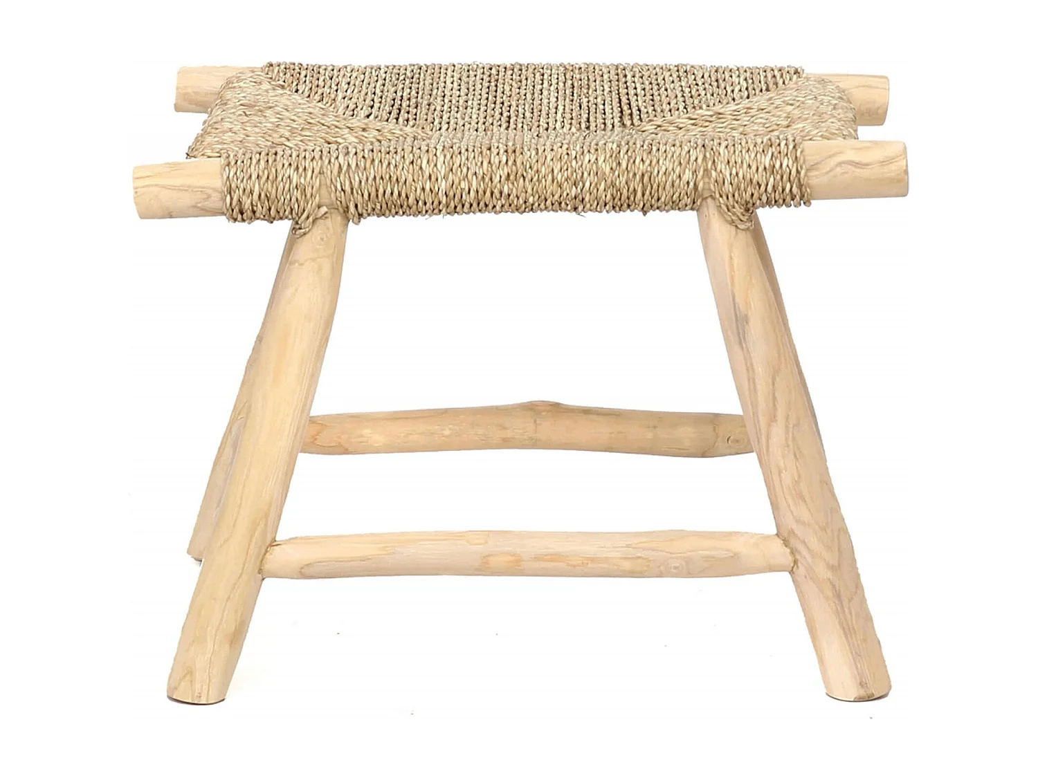 Tabouret Porto chic en jonc de mer