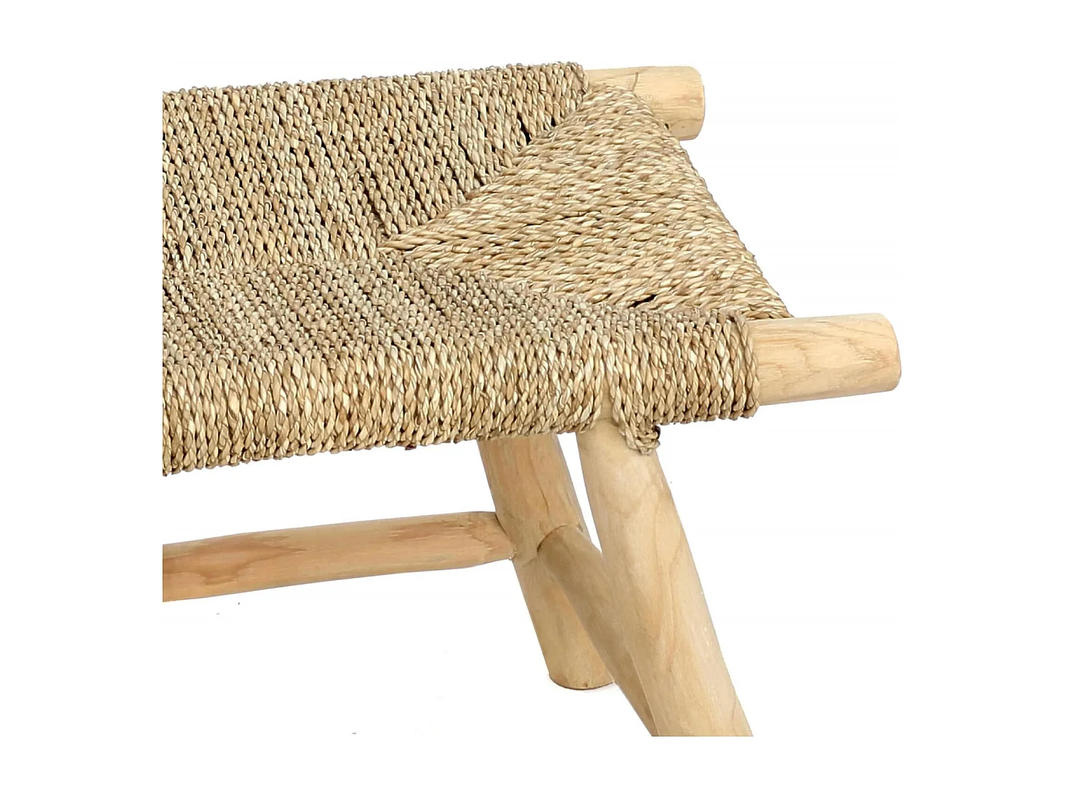 Tabouret Porto chic en jonc de mer