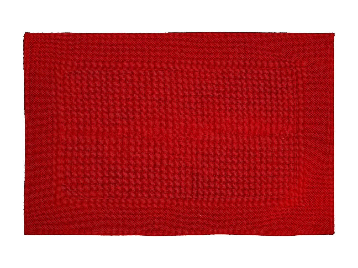 Tapis de bain 50x80 cm LOFTY Rouge 1500 g/m2