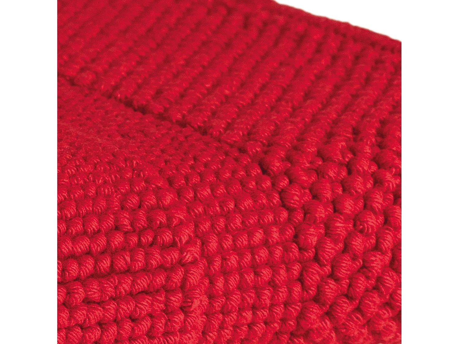 Tapis de bain 50x80 cm LOFTY Rouge 1500 g/m2
