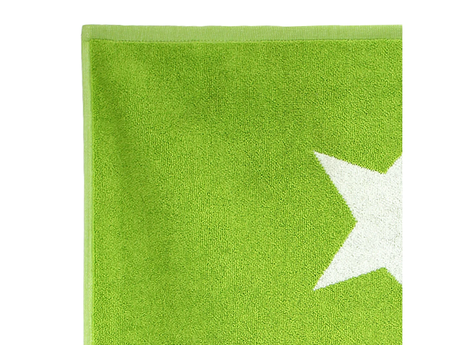 Tapis de bain 50x70 cm coton 700 g/m2 STARS Vert