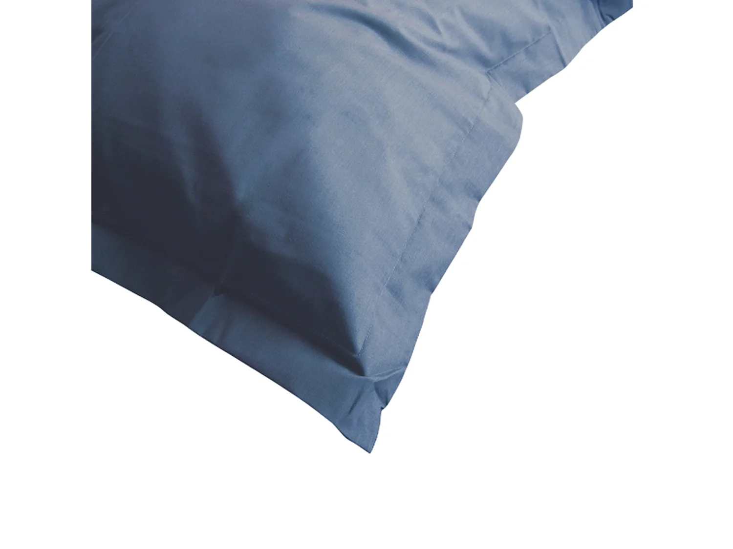 Taie d'oreiller uni 40x40 cm coton ALTO bleu Jean