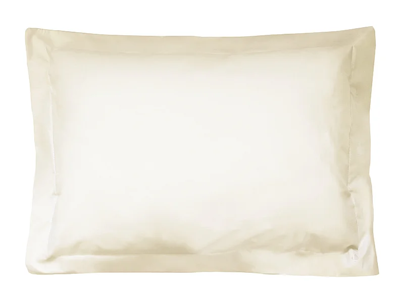 Taie d'oreiller uni 70x50 cm coton ALTO Crème