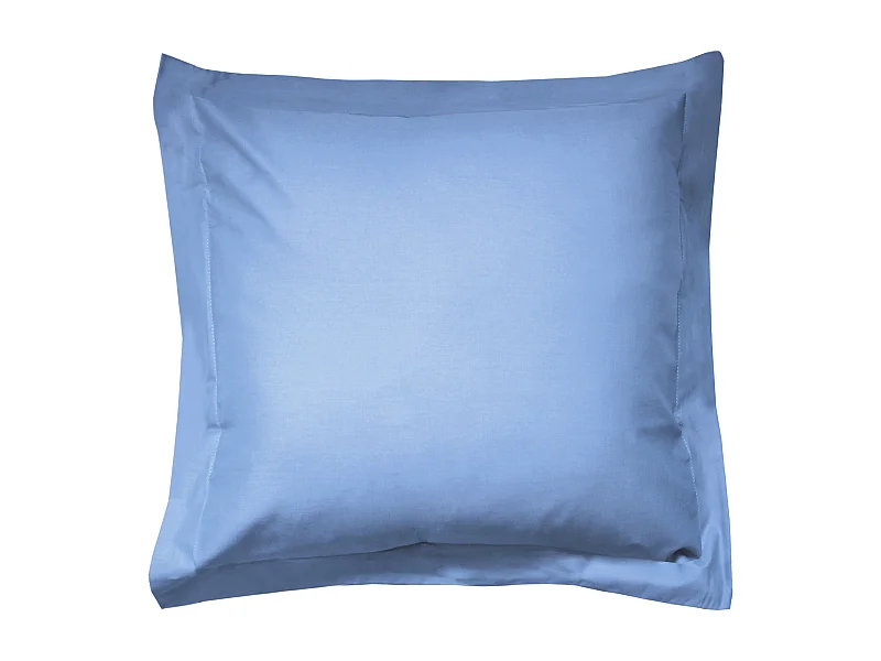 Taie d'oreiller uni 80x80 cm coton ALTO Belle ile