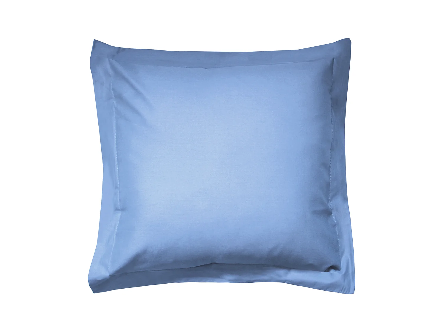 Taie d'oreiller uni 80x80 cm coton ALTO Belle ile