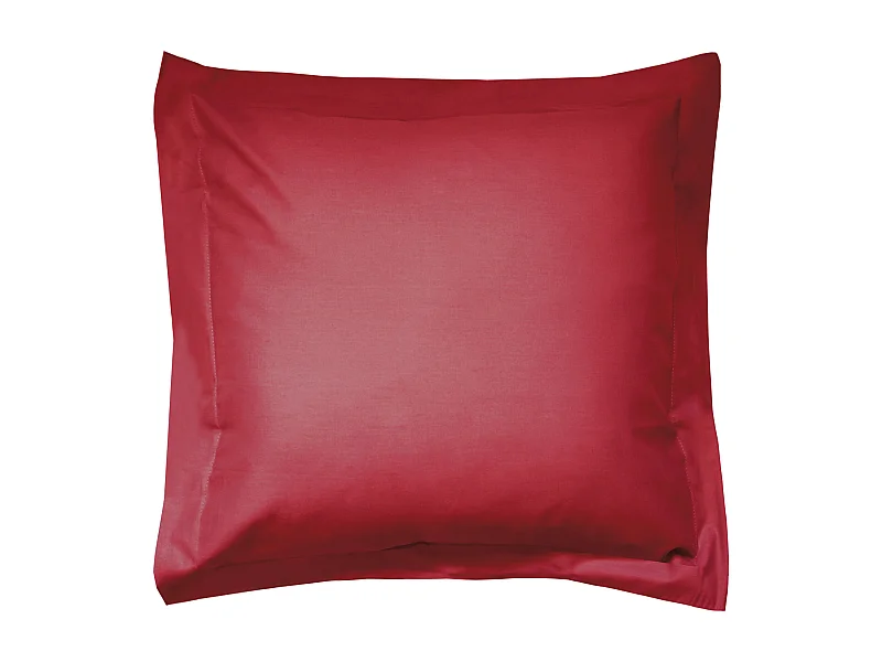 Taie d'oreiller uni 80x80 cm coton ALTO Garance