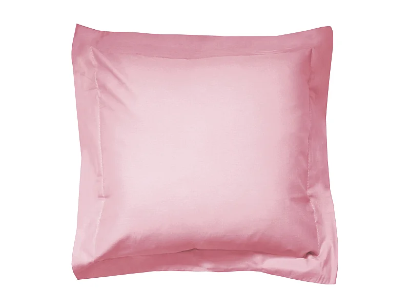 Taie d'oreiller uni 65x65 cm coton ALTO Macaron
