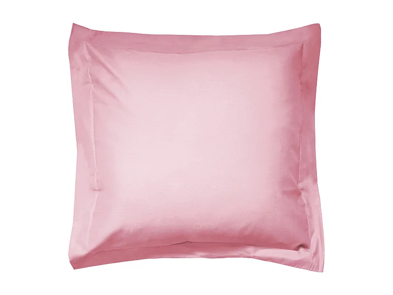 Taie d'oreiller uni 80x80 cm coton ALTO Macaron