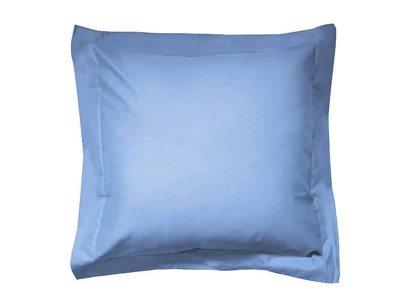 Taie d'oreiller uni 65x65 cm coton ALTO Belle ile