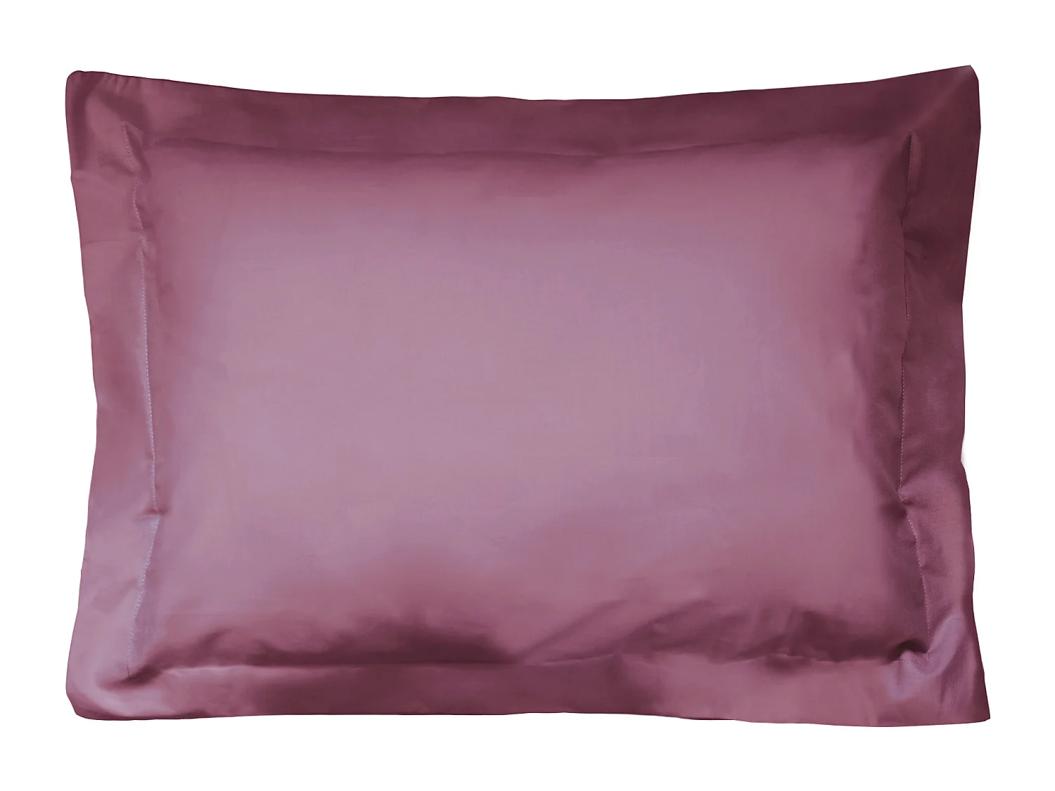 Taie d'oreiller uni 60x40 cm coton ALTO Raisin