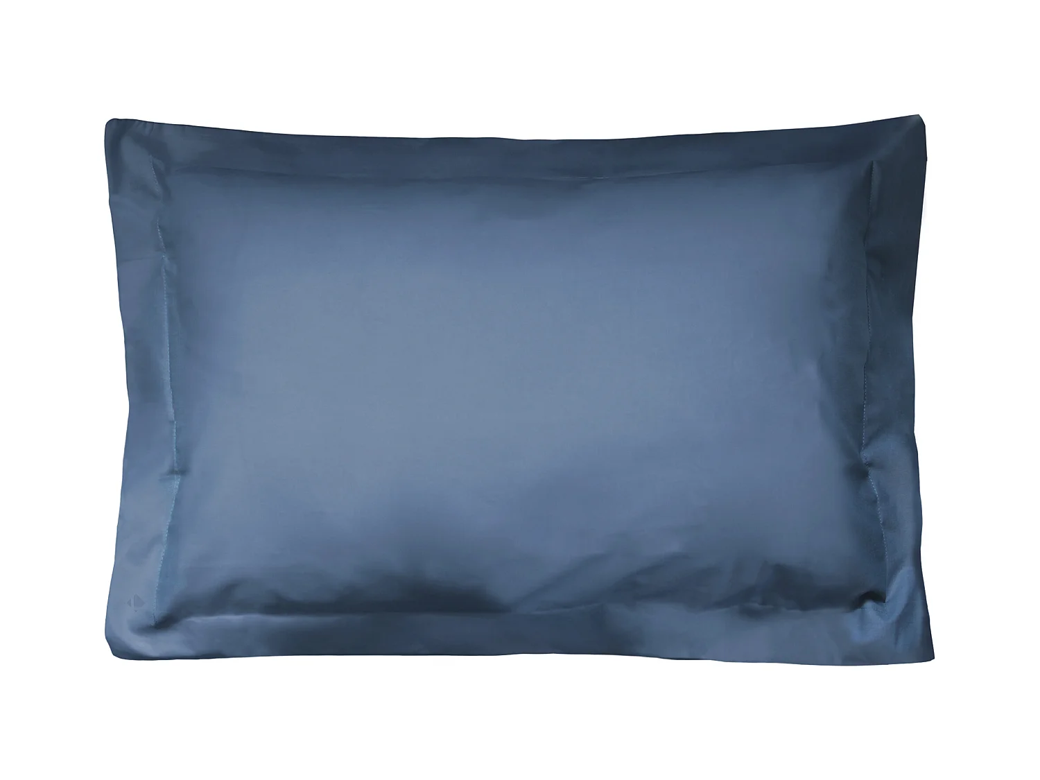 Taie d'oreiller uni 80x50 cm coton ALTO bleu Jean