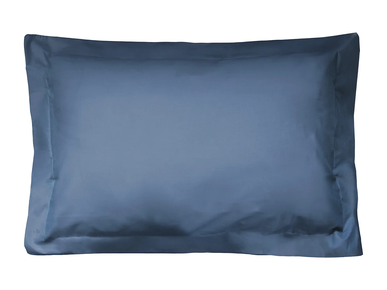 Taie d'oreiller uni 80x50 cm coton ALTO bleu Jean