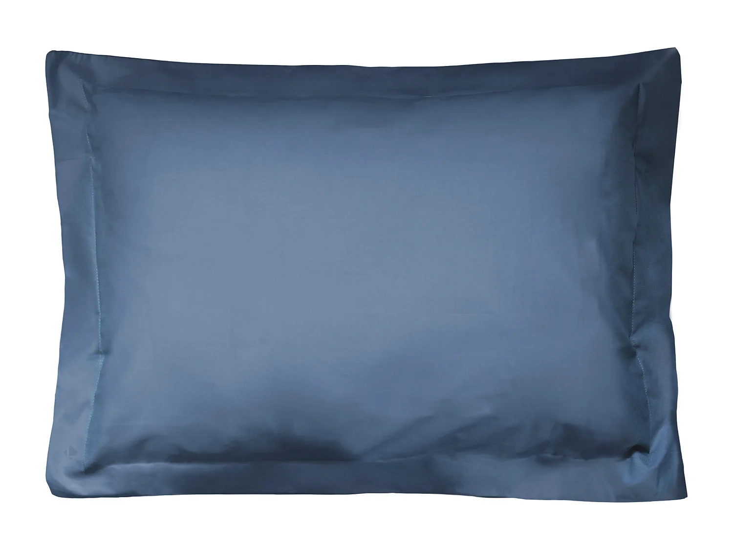 Taie d'oreiller uni 70x50 cm coton ALTO bleu Jean