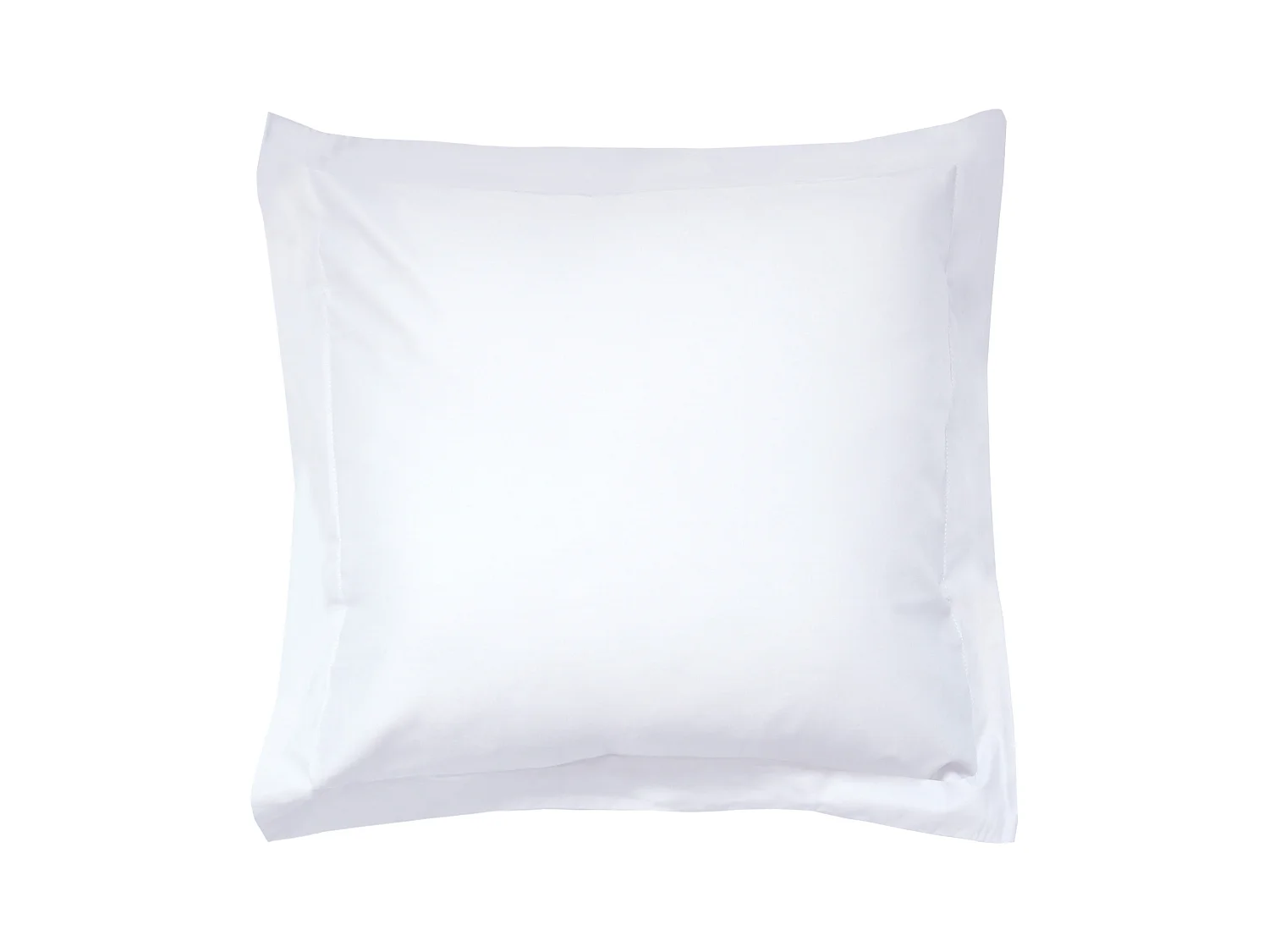 Taie d'oreiller uni 80x80 cm coton ALTO Blanc
