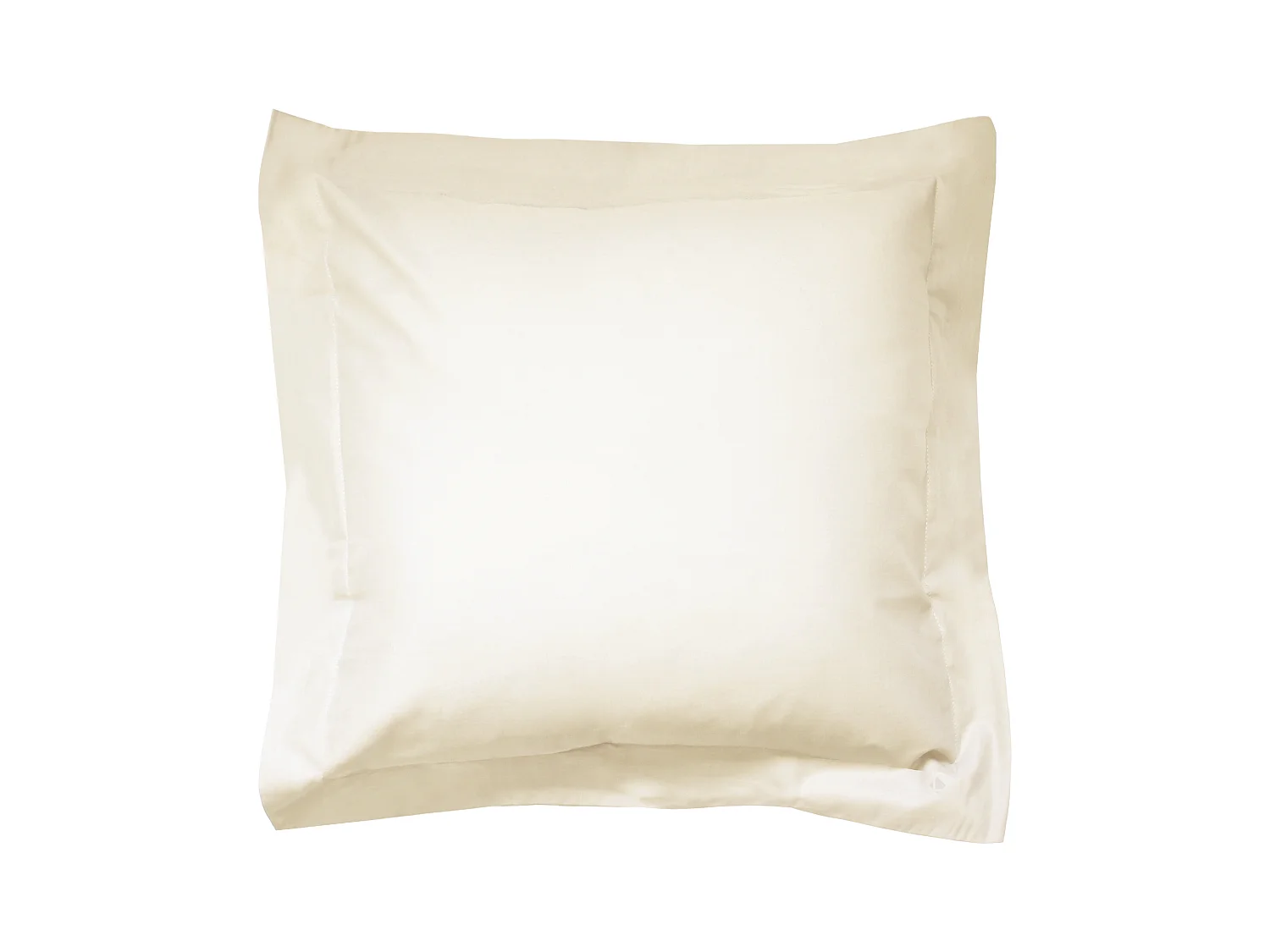 Taie d'oreiller uni 65x65 cm coton ALTO Crème