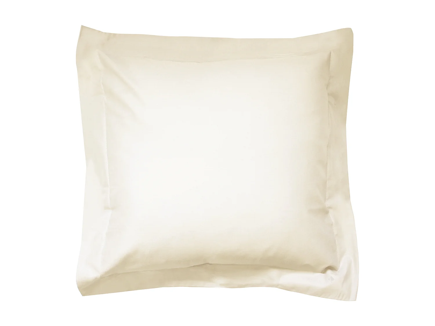 Taie d'oreiller uni 65x65 cm coton ALTO Crème