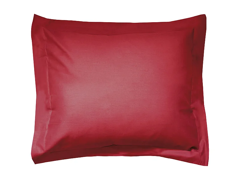 Taie d'oreiller uni 100x80 cm coton ALTO Garance