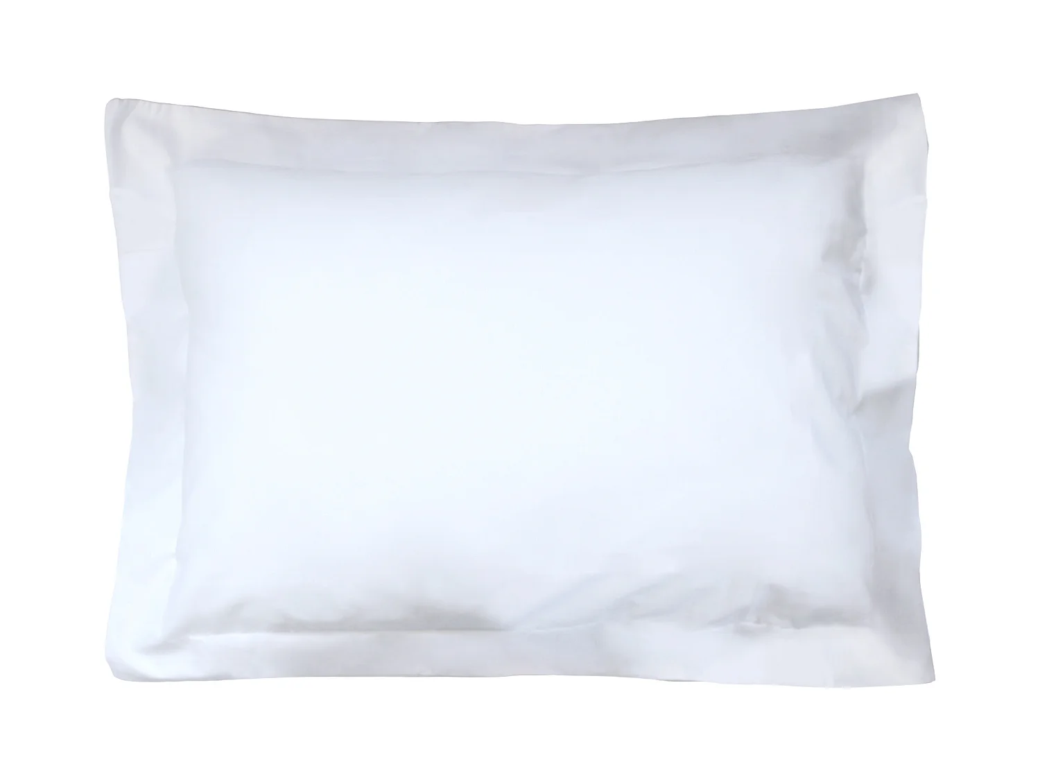 Taie d'oreiller uni 60x40 cm coton ALTO Blanc