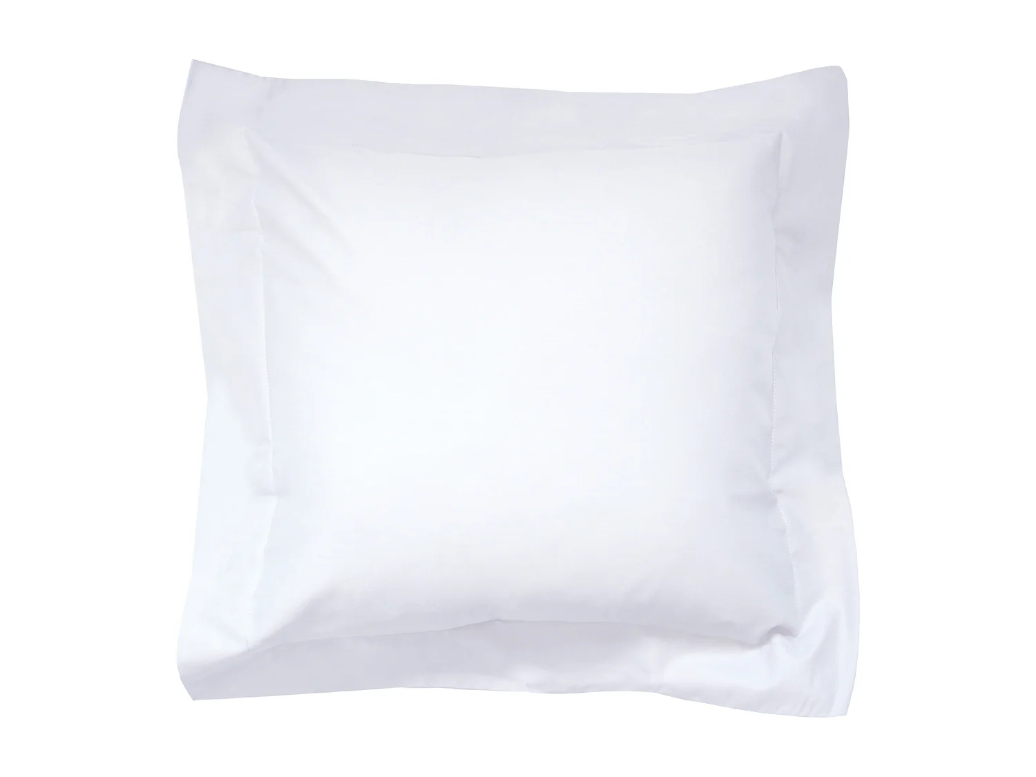 Taie d'oreiller uni 40x40 cm coton ALTO Blanc