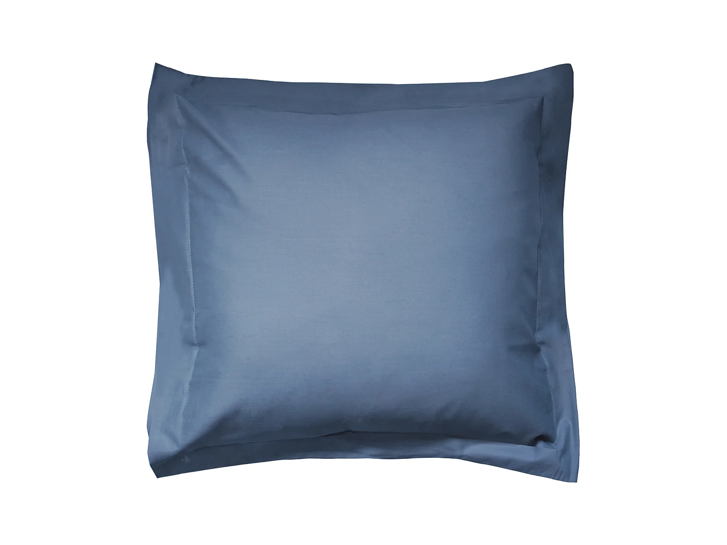 Taie d'oreiller uni 80x80 cm coton ALTO bleu Jean
