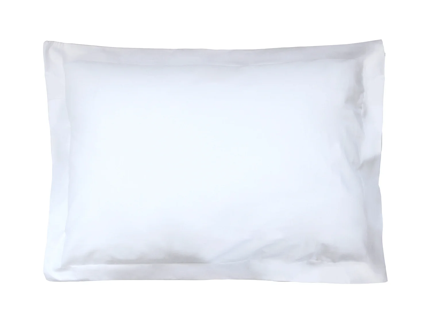 Taie d'oreiller uni 70x50 cm coton ALTO Blanc