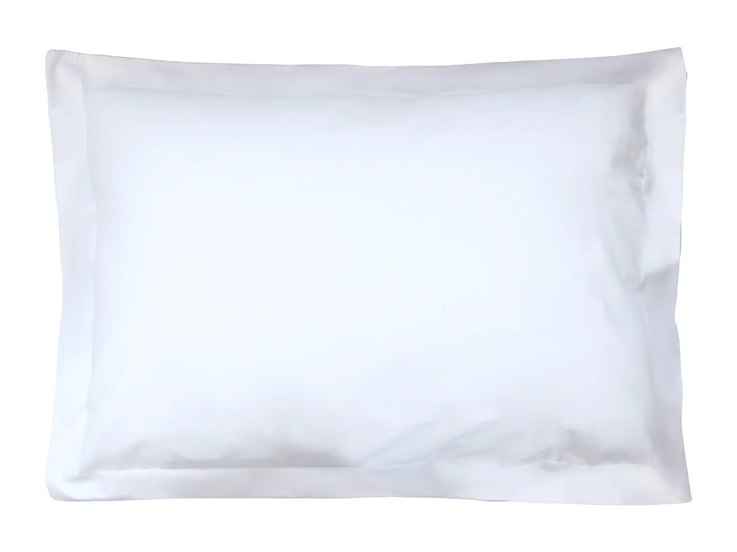 Taie d'oreiller uni 70x50 cm coton ALTO Blanc