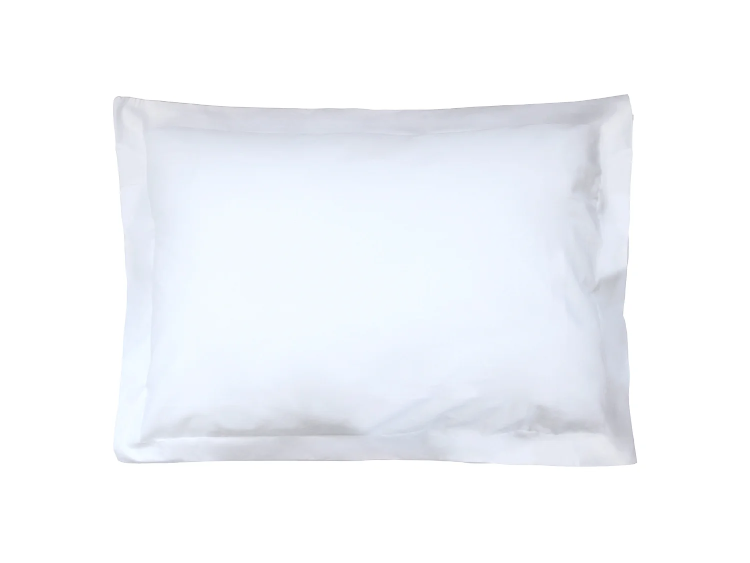 Taie d'oreiller uni 70x50 cm coton ALTO Blanc