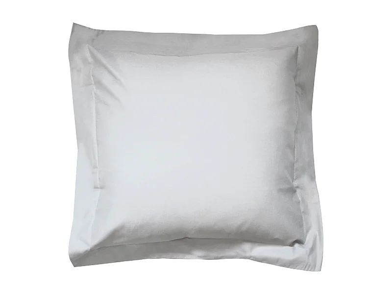 Taie d'oreiller uni 65x65 cm coton ALTO Calcium