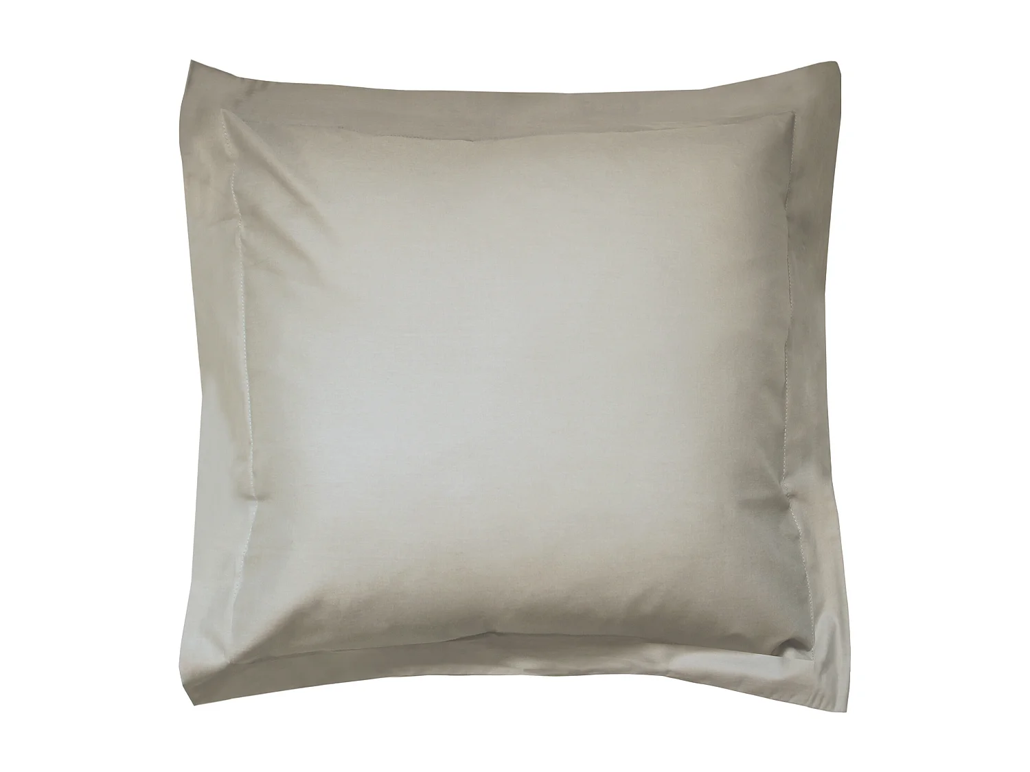 Taie d'oreiller uni 80x80 cm coton ALTO Chamois