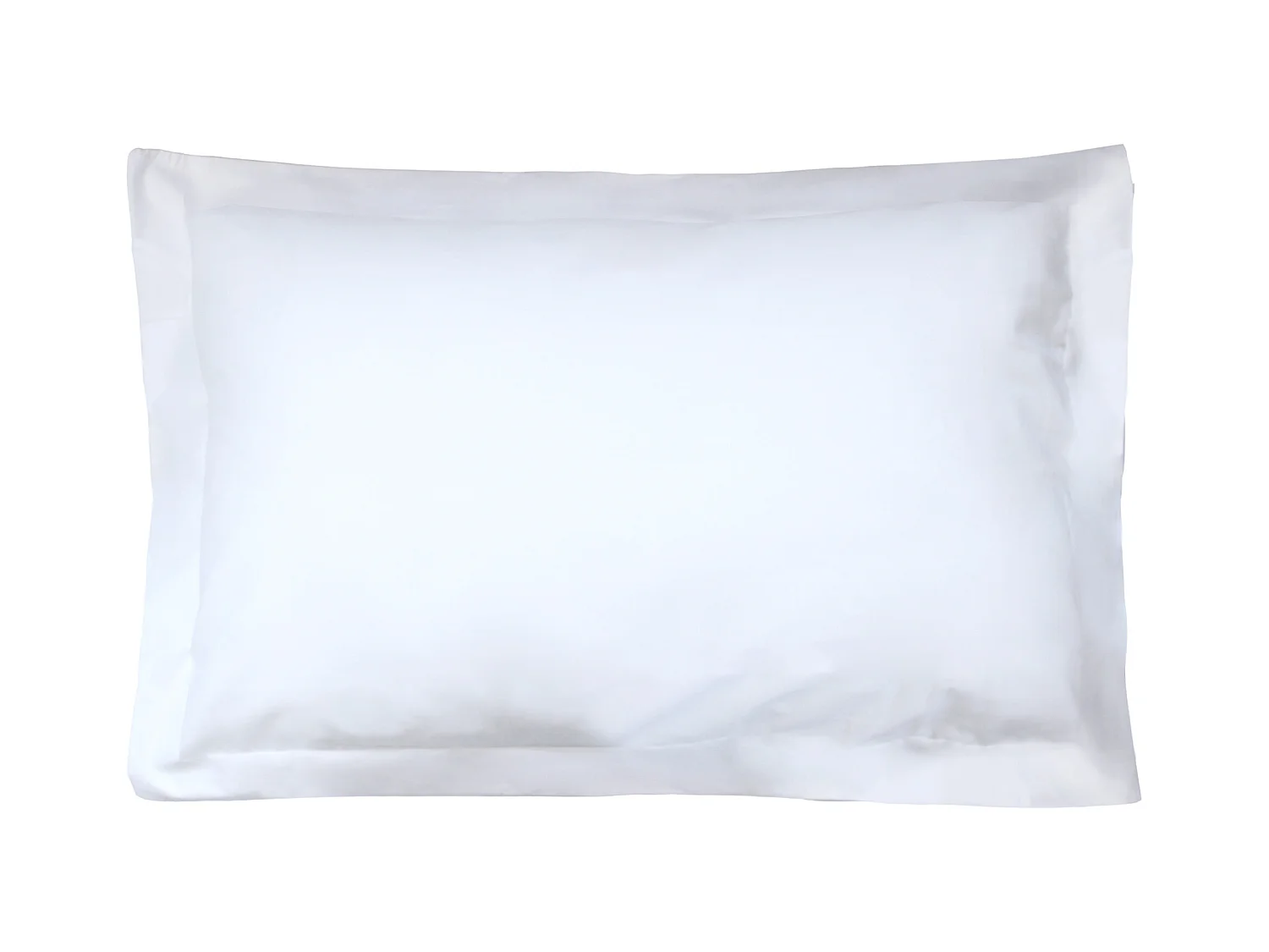 Taie d'oreiller uni 80x50 cm coton ALTO Blanc