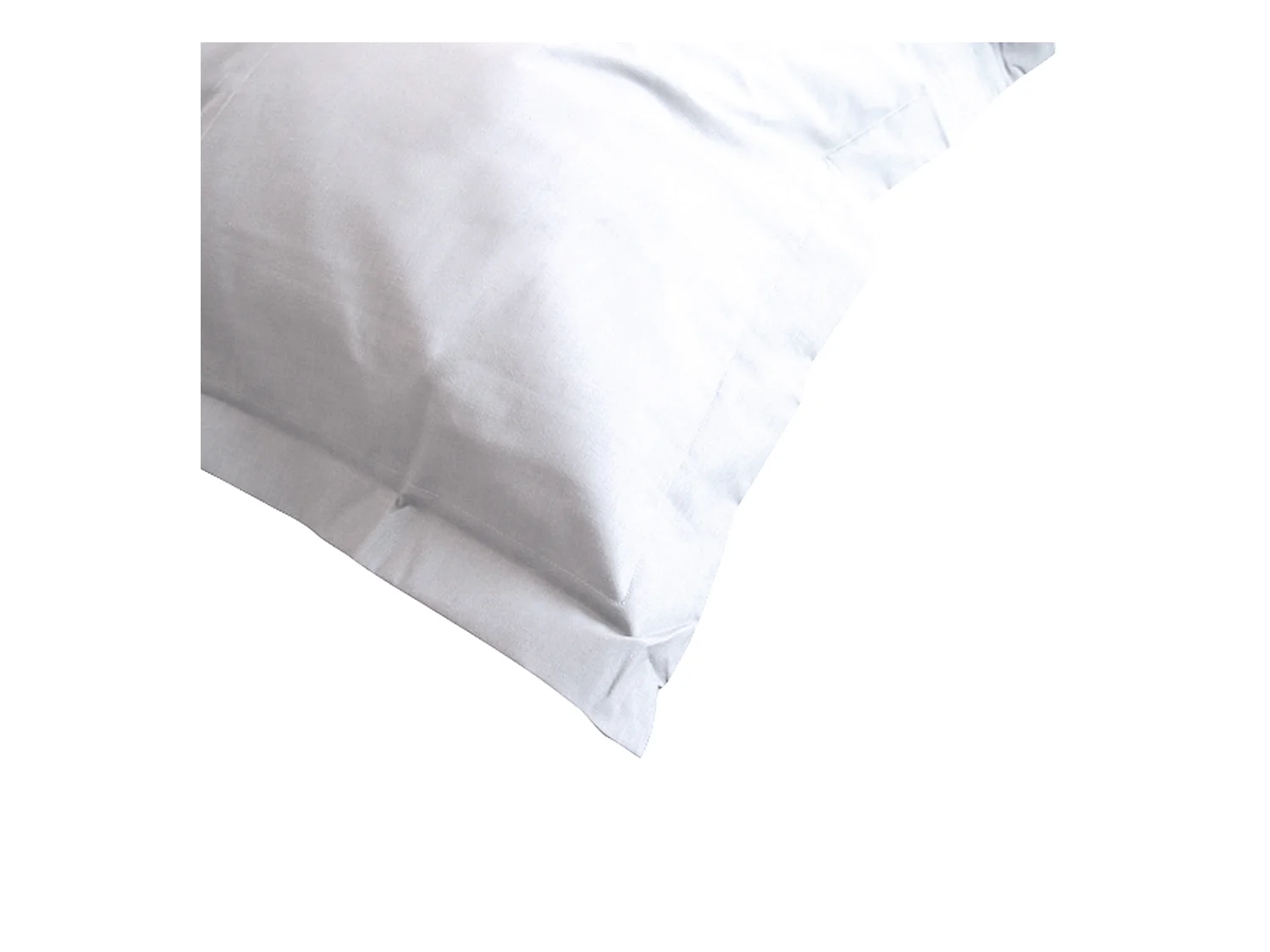 Taie d'oreiller uni 80x50 cm coton ALTO Blanc