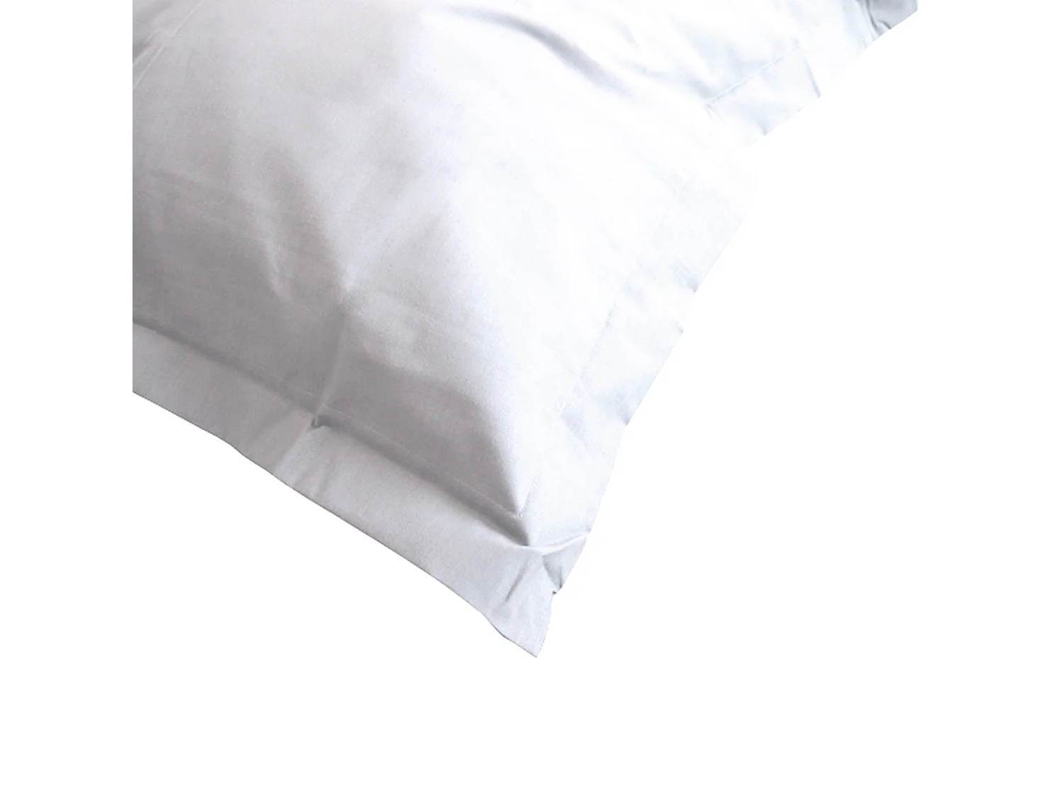 Taie d'oreiller uni 80x50 cm coton ALTO Blanc