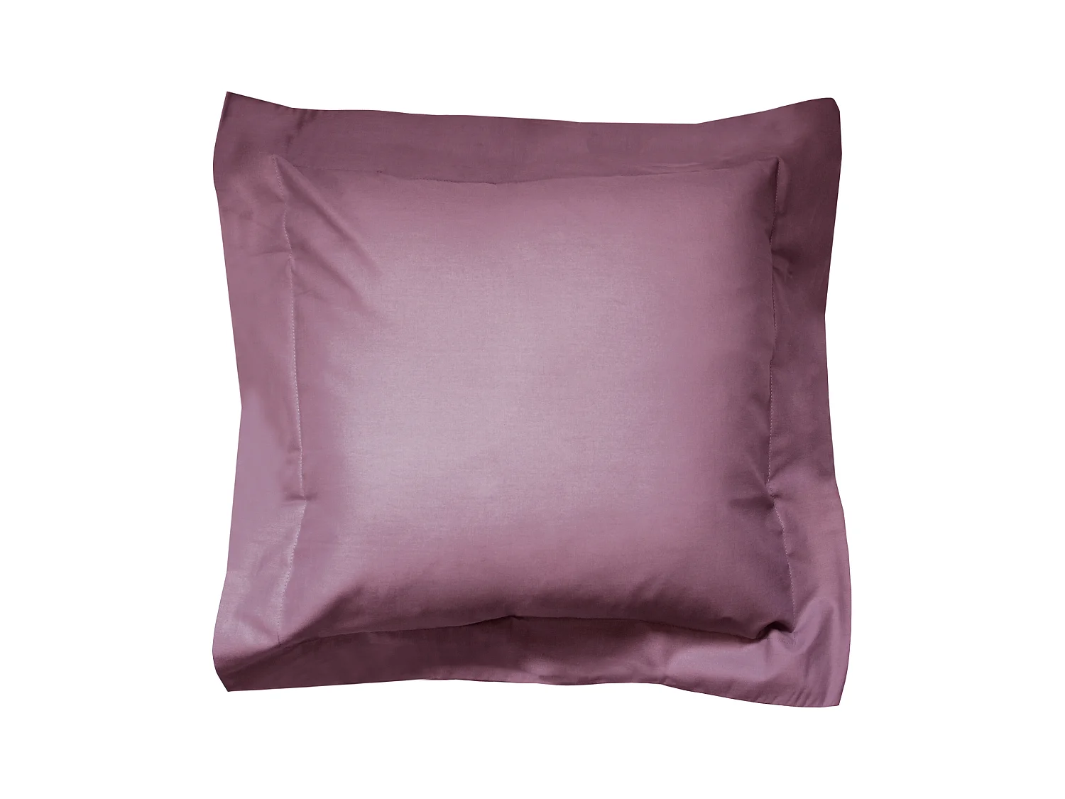Taie d'oreiller uni 40x40 cm coton ALTO Raisin