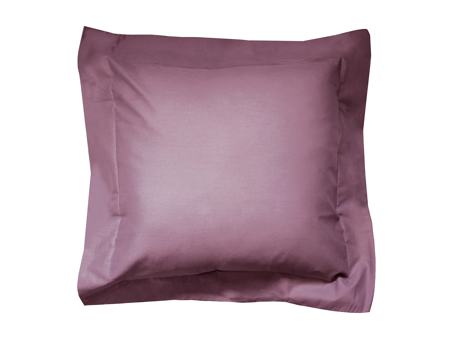 Taie d'oreiller uni 40x40 cm coton ALTO Raisin