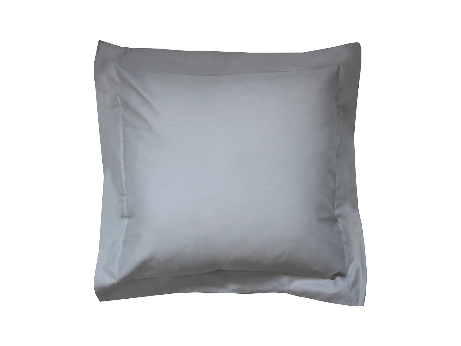 Taie d'oreiller uni 65x65 cm coton ALTO Alu