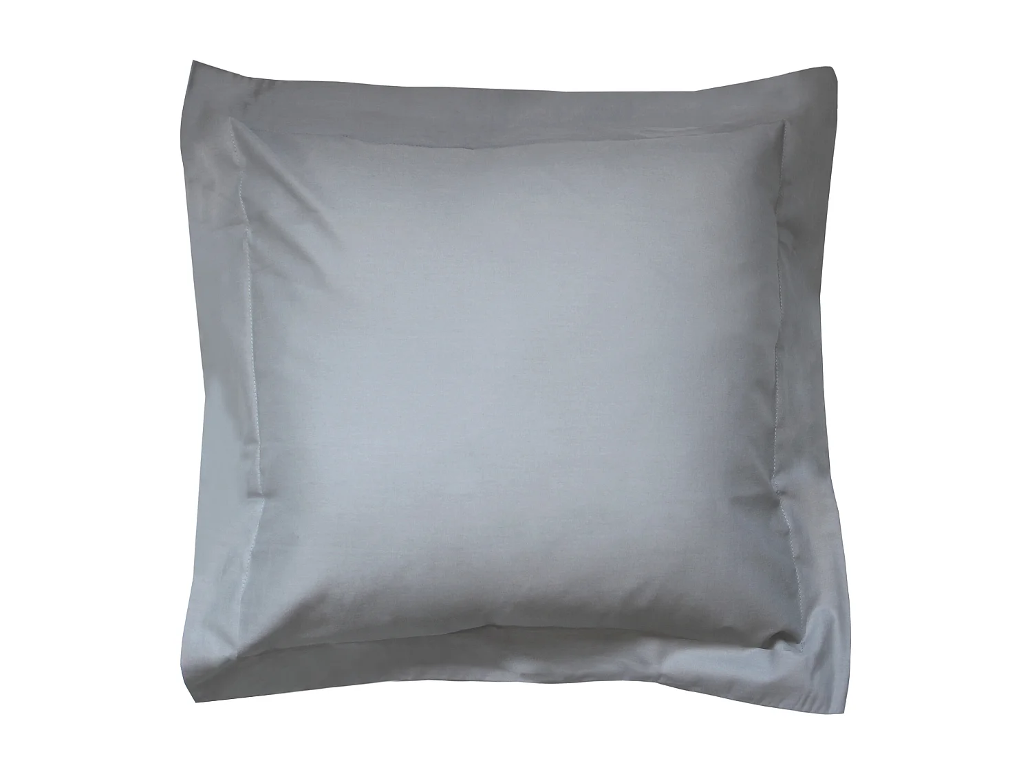 Taie d'oreiller uni 65x65 cm coton ALTO Alu