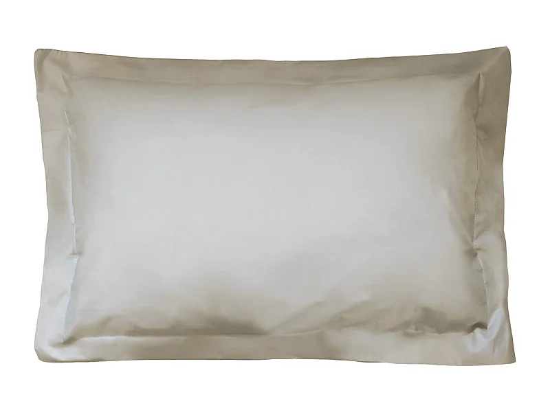 Taie d'oreiller uni 80x50 cm coton ALTO Chamois