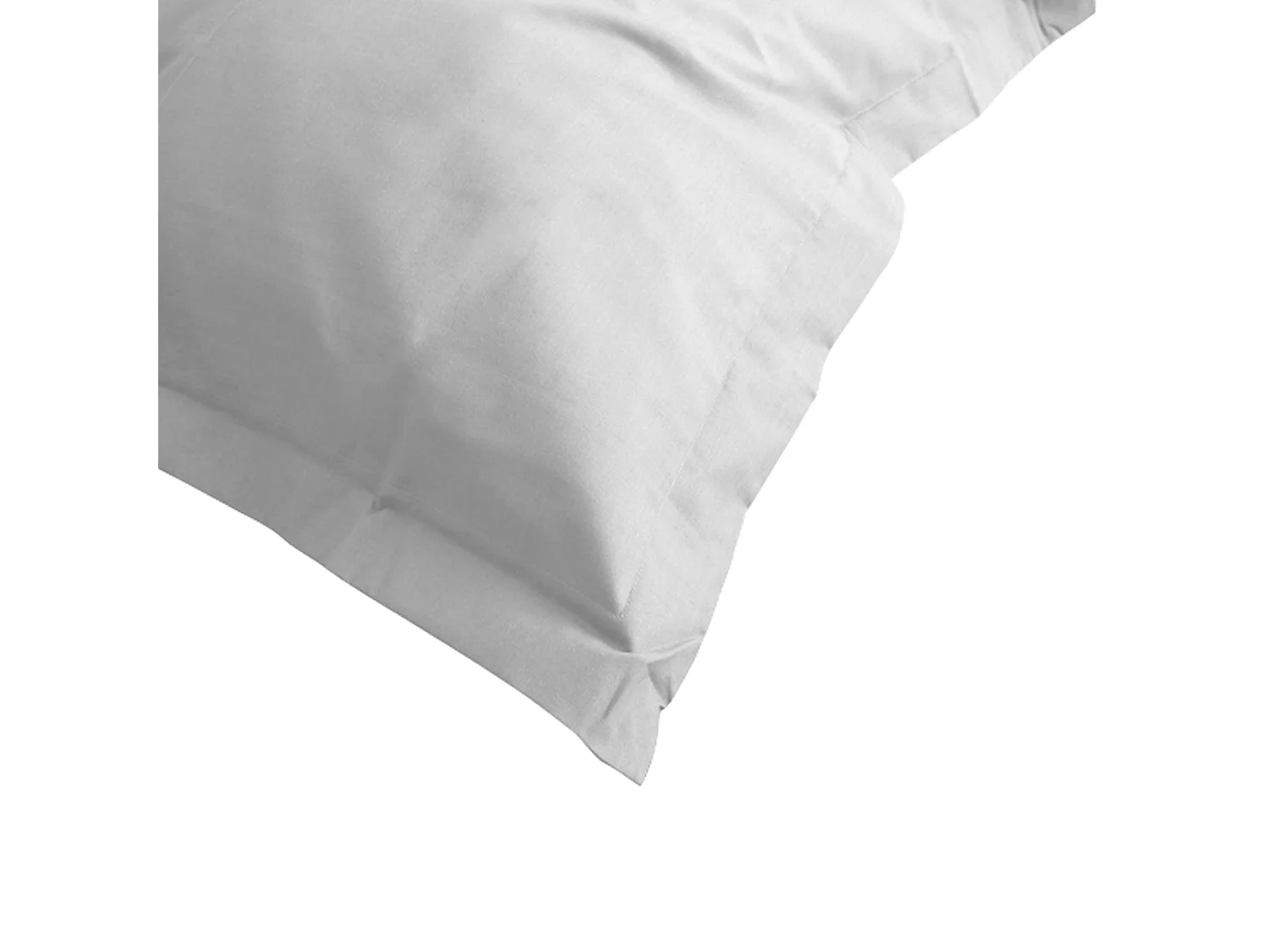 Taie d'oreiller uni 80x80 cm coton ALTO Calcium