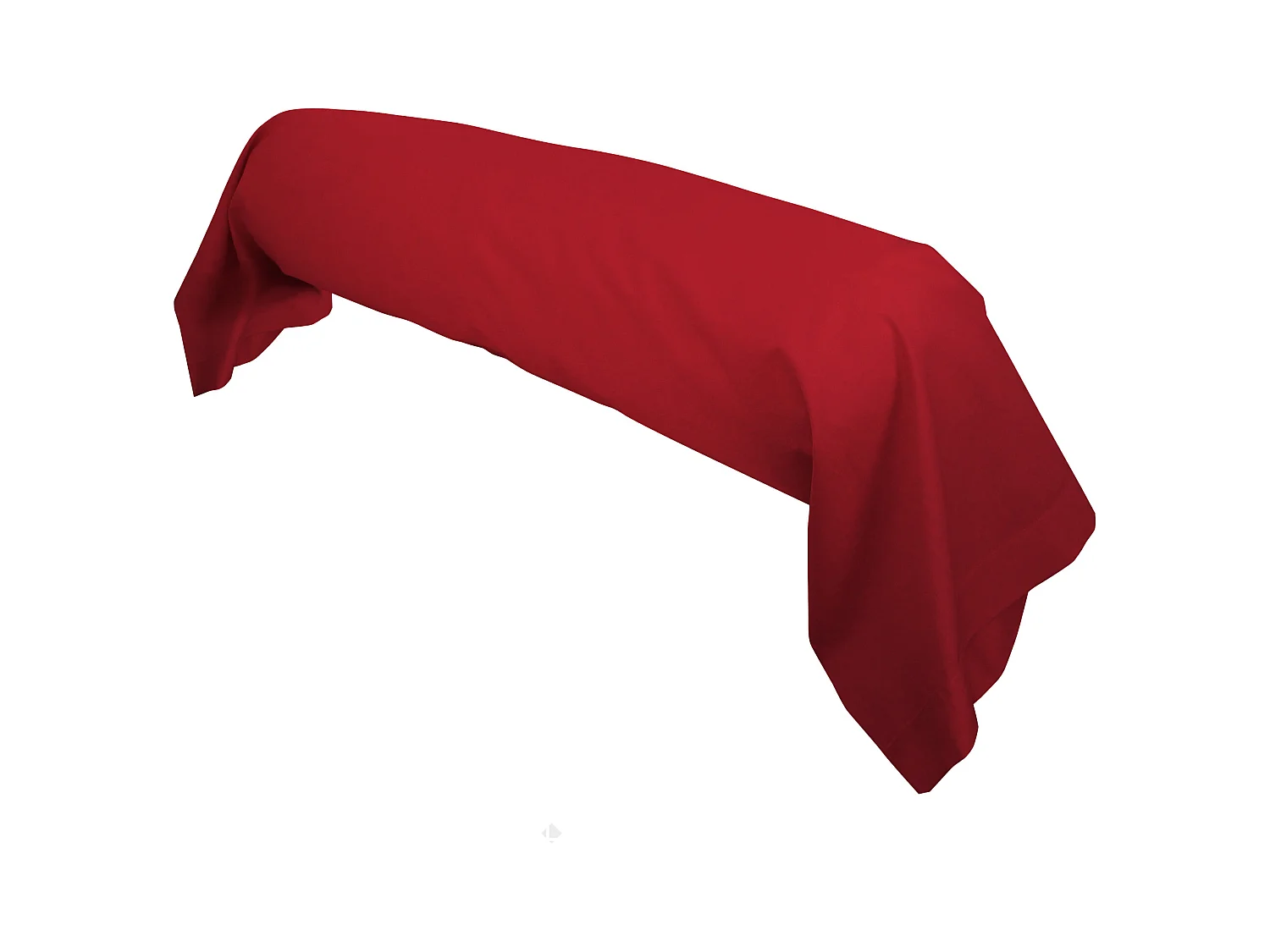 Taie de traversin uni 140x43 cm coton ALTO Garance