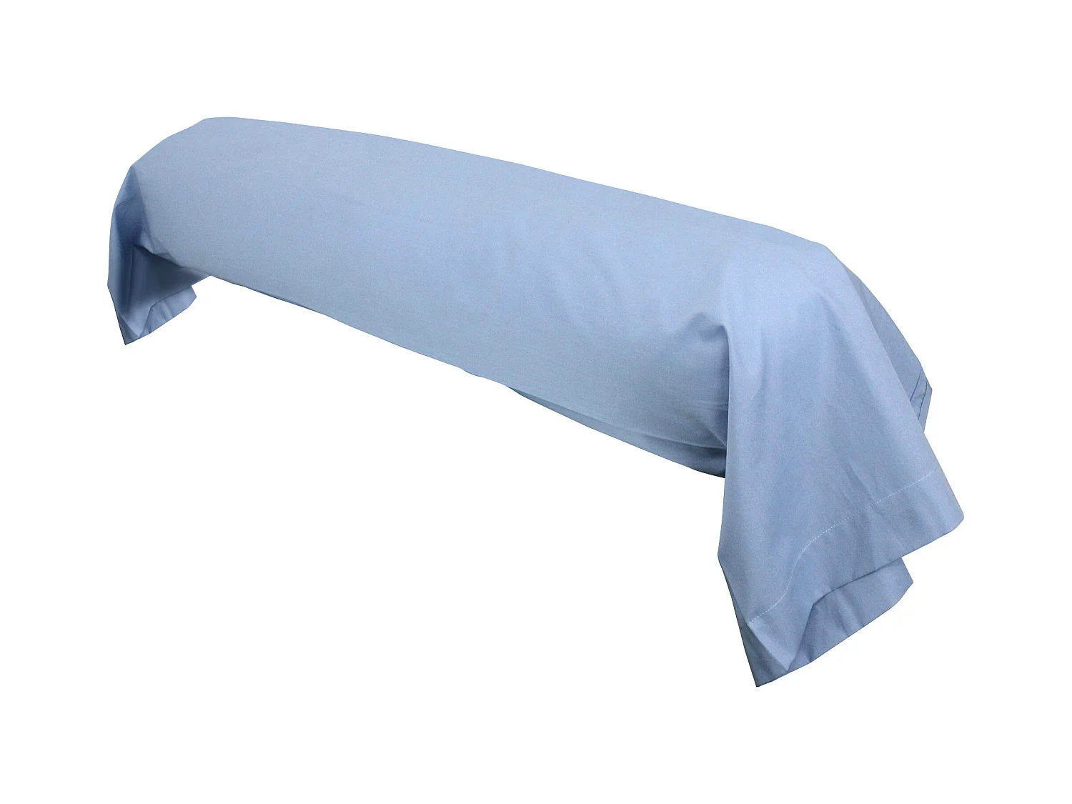 Taie de traversin uni 140x43 cm coton ALTO Belle ile