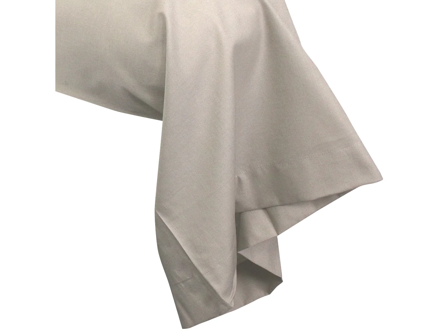 Taie de traversin uni 230X43 cm coton ALTO Chamois