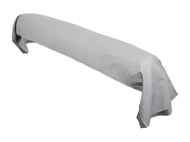 Taie de traversin uni 230X43 cm coton ALTO Alu