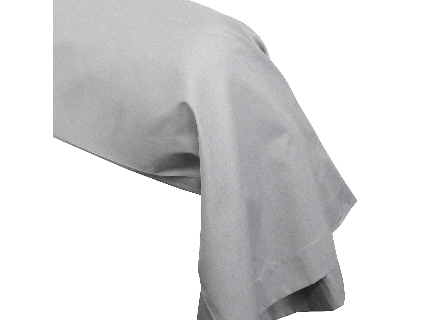 Taie de traversin uni 230X43 cm coton ALTO Alu