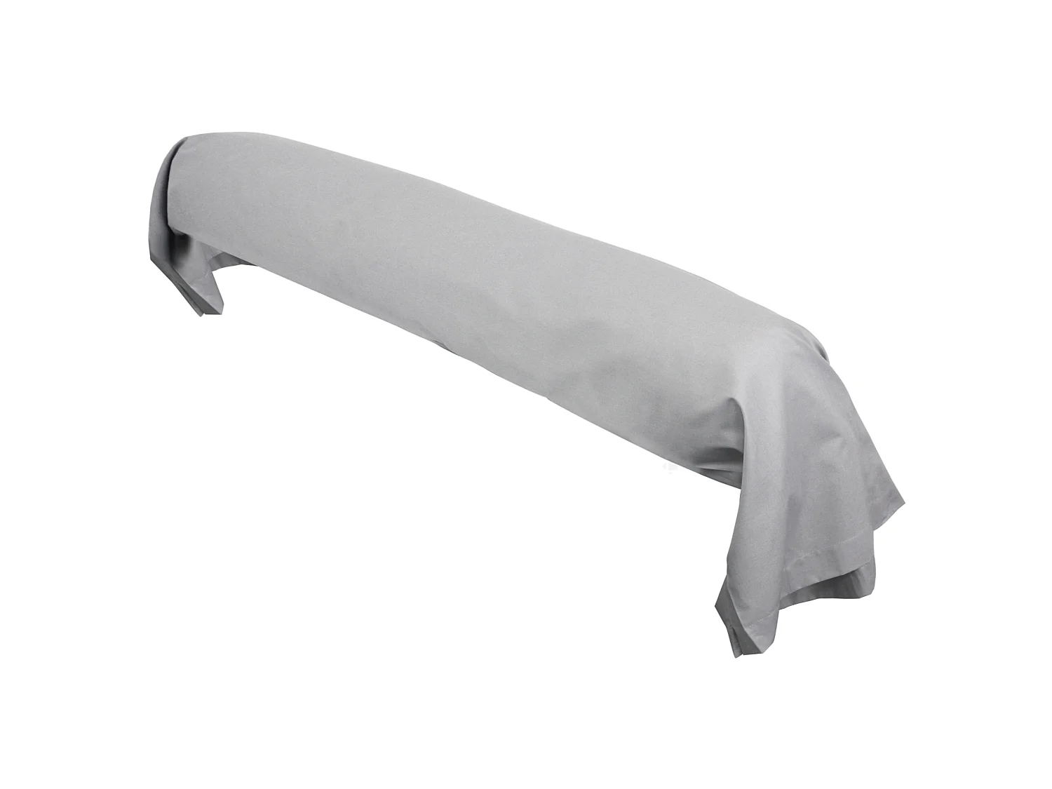 Taie de traversin uni 230X43 cm coton ALTO Alu