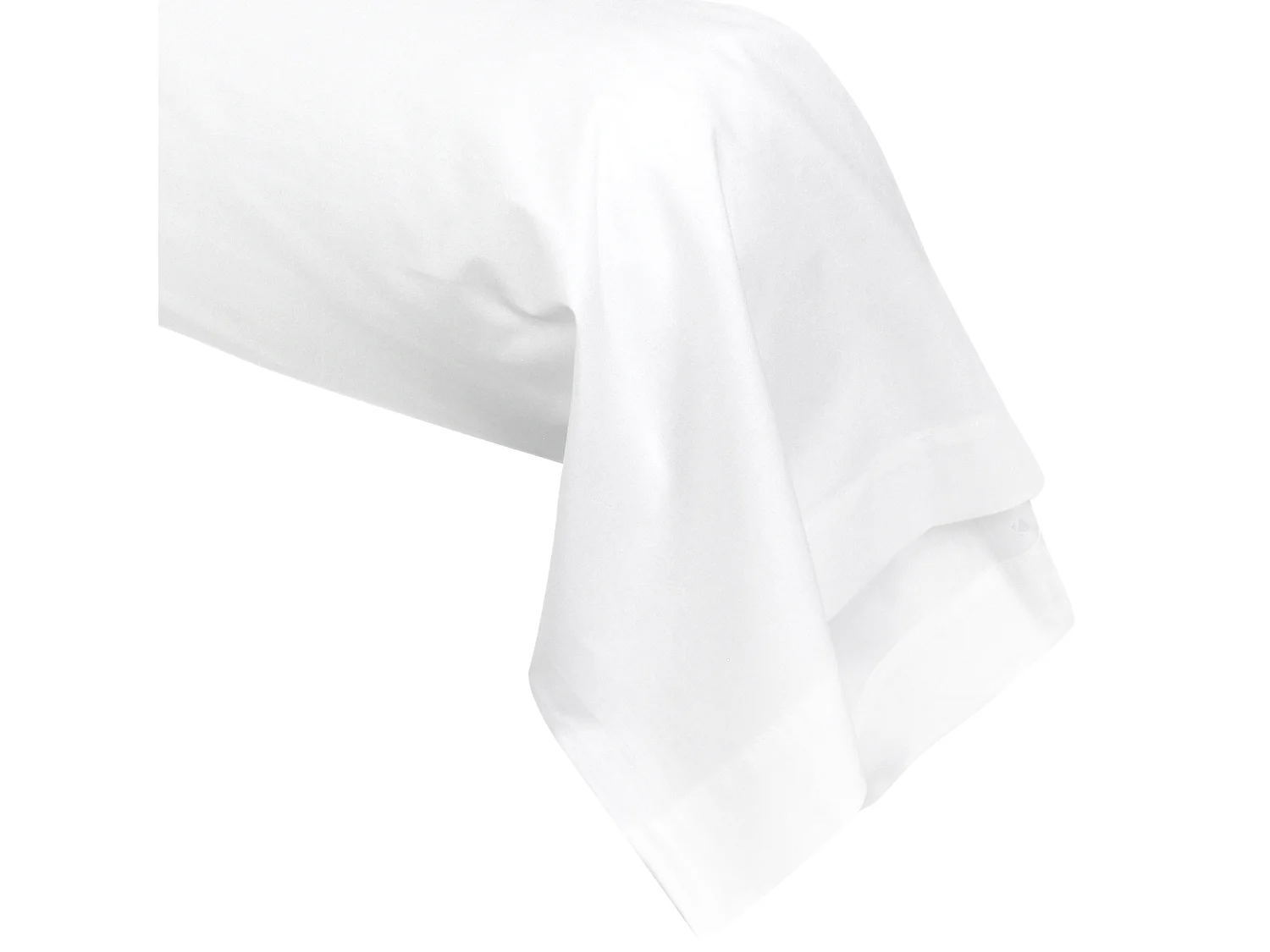 Taie de traversin uni 230x43 cm coton ALTO Blanc