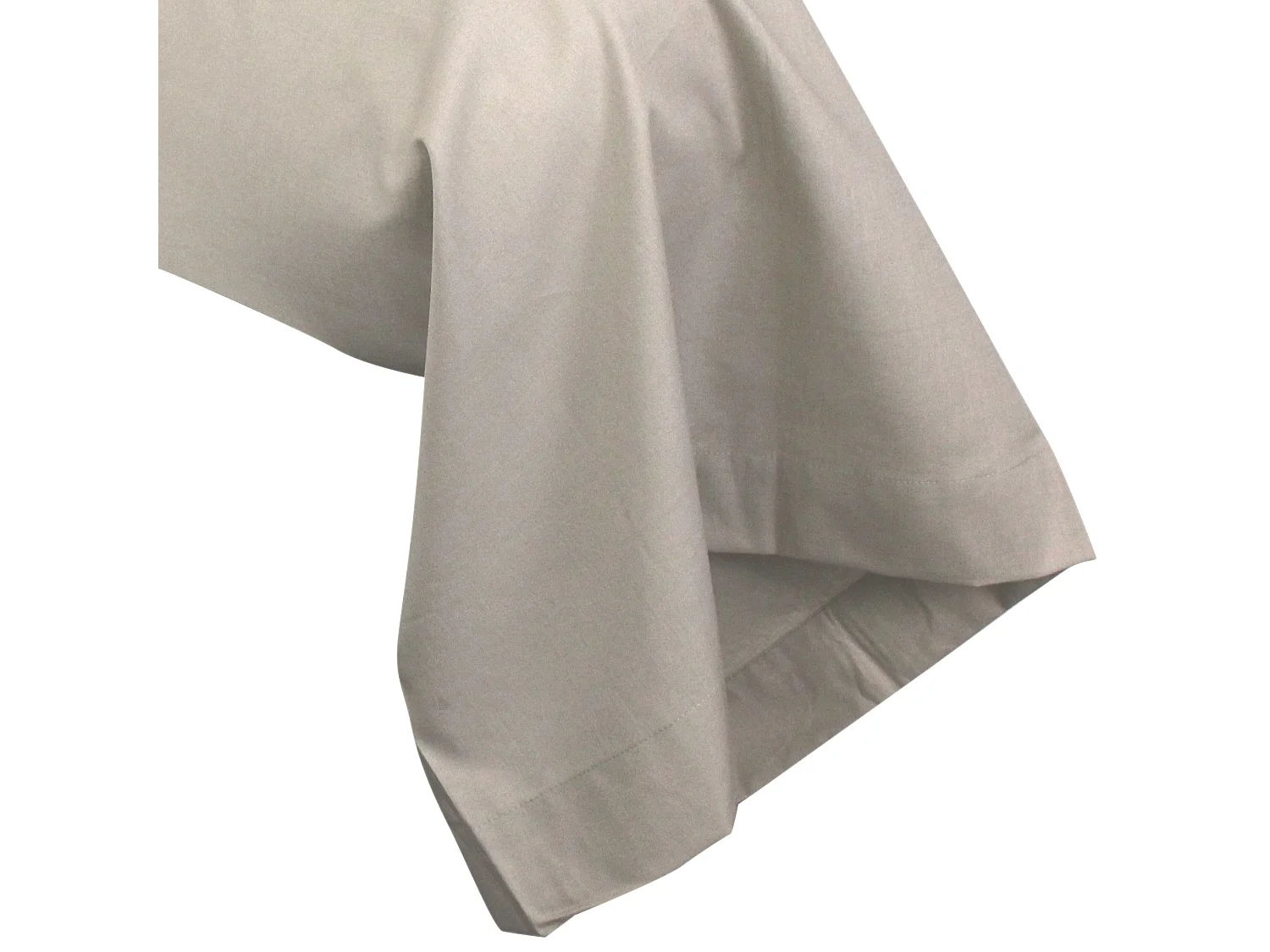 Taie de traversin uni 140x43 cm coton ALTO Chamois