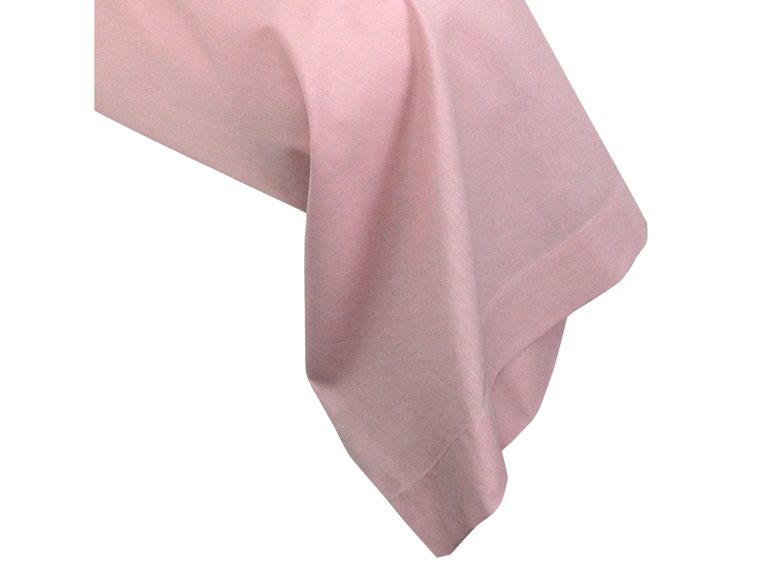 Taie de traversin uni 140x43 cm coton ALTO Macaron