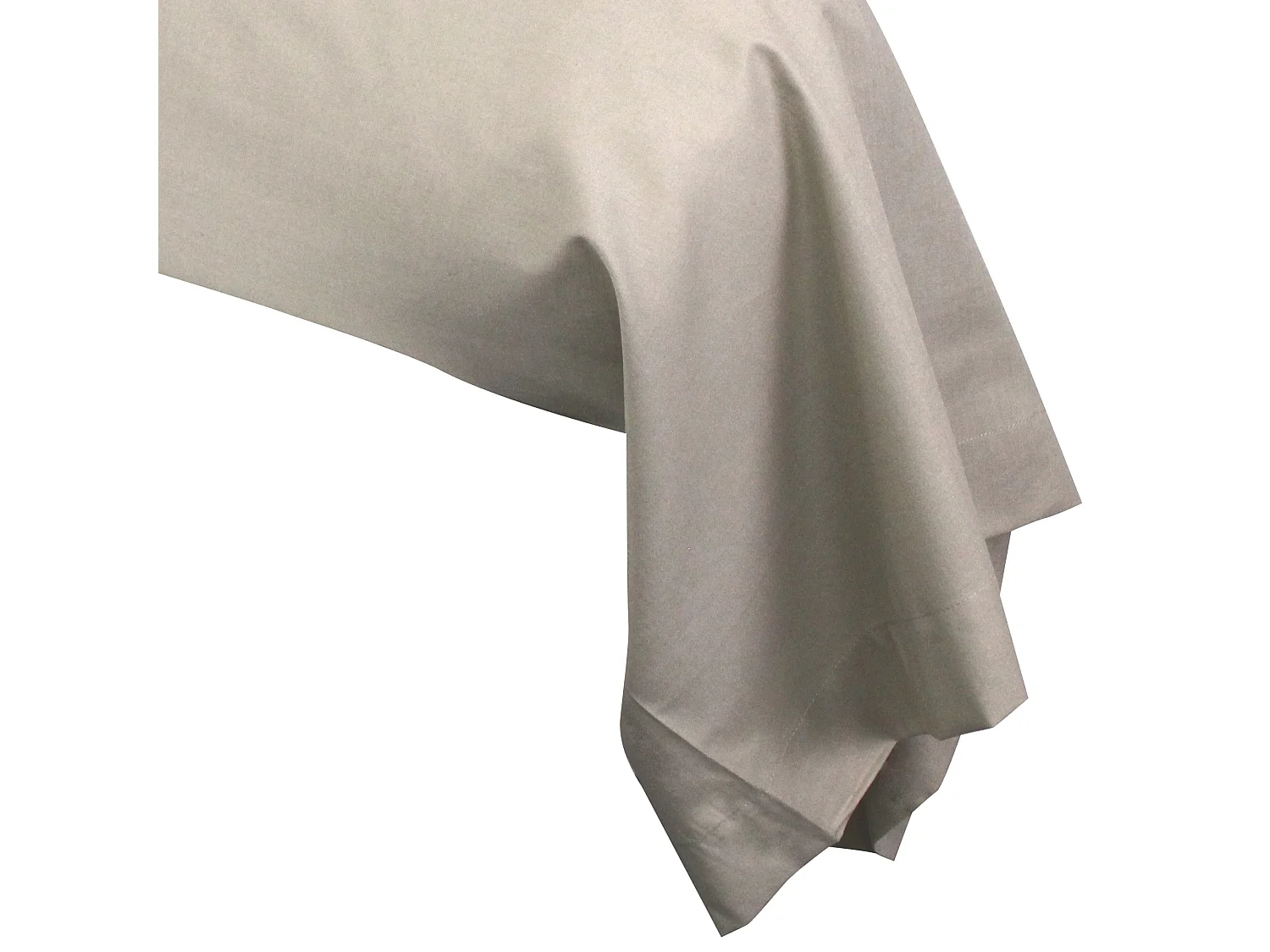 Taie de traversin uni 185X43 cm coton ALTO Chamois