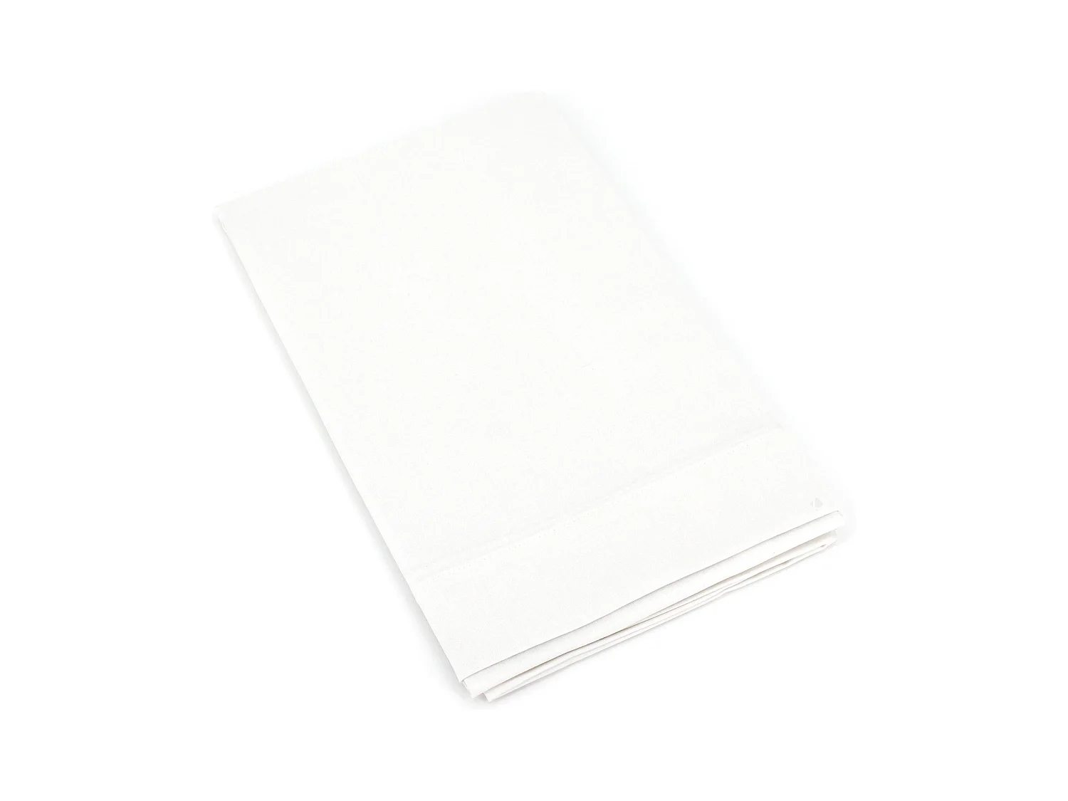 Taie de traversin uni 140x43 cm coton ALTO Blanc