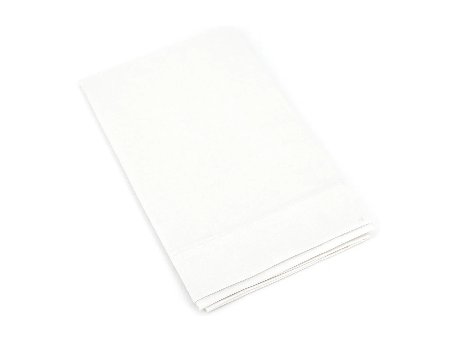 Taie de traversin uni 140x43 cm coton ALTO Blanc